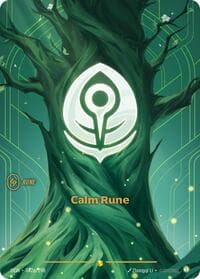 Calm Rune (Alternate Art) (Foil)