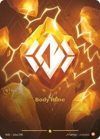 Body Rune (Alternate Art) (Foil)