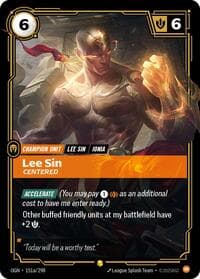 Lee Sin - Centered (Alternate Art) (Foil)