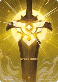 Order Rune (Alternate Art) (Foil)